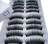 10 Pairs of Thick Long False Eyelashes with BONUS Adhesive!