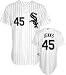 Bobby Jenks Majestic Authentic 2009 Home Pinstripe On-Field Chicago White Sox Jersey - 40