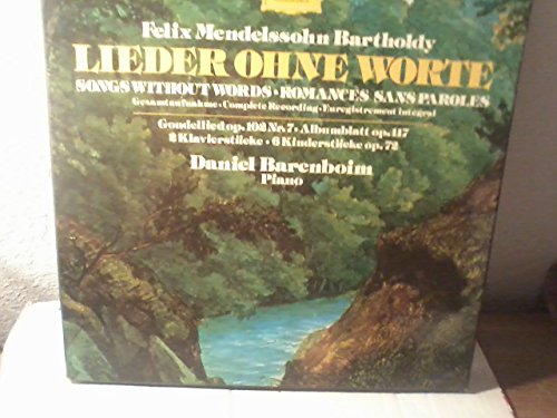 Daniel Barenboim - Mendelssohn - Lieder ohne Worte - Daniel Barenboim - Zortam Music