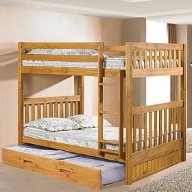 Explorer Full Full Mission Bunk w  Trundle: Desk Hutch and Chair, TV Stand, 4 Drawer Chest