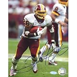 Steiner Sports NFL Clinton Portis Redskins Action Autographed 8-by-10-Inch Photograph