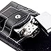FIREDOG Black Cigarette Case Wallet with Lighter Holder Waist Belt Loop Cigarette Pack Case Box for Kind Size&100's