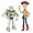 Sheriff Woody+ bester Freund Buzz Lightyear interaktiv deutsch Original Nachbau des Films