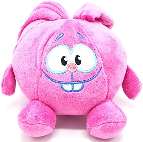Fuzz Cotton Candy Rabbit - Dog Toys, Chew Toys, Squeaky Toys - Environmental - With You6688 - Color May Vary