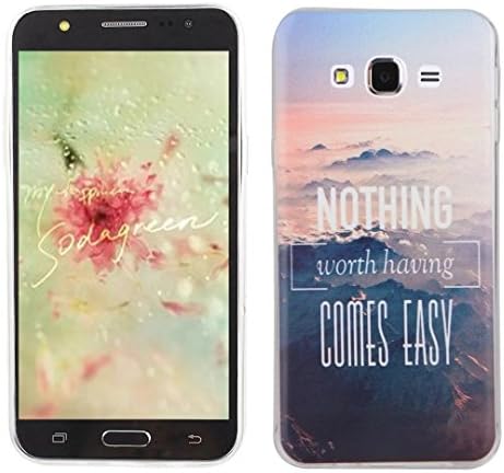 Galaxy J7 Case (2015), Sweit Ultra Thin Soft Gel TPU Silicone Premium Flexible Cover Shell Phone Skin Protective Case for Samsung Galaxy J7008 (5.5 inches)