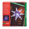 Konstsmide 6110-003 LED Acryl Stern (32 kalt wei�e Dioden, �: 44cm, 24V Innentrafo, 1.92W, transparentes Kabel)