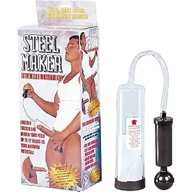 Nasstoys Steel Maker Erection Penis Pump With Video and Instructional Manual