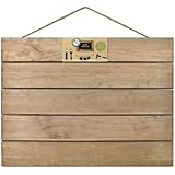 Bottle Cap Pallet, 18-Inch by 24-Inch, Weathered Wood