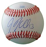 Jason Kubel Autographed ROLB Baseball, Arizona Diamondbacks, Minnesota Twins, Proof Photo of Jason Signing for Us.