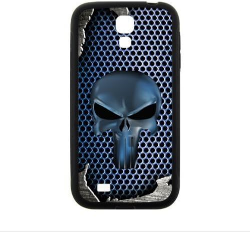 Special Design Metal Pattern Punisher Skull PC and TPU (Laser Technology) cases for Samsung Galaxy S4 I9500