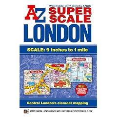 A-Z London Street Atlas Super Scale