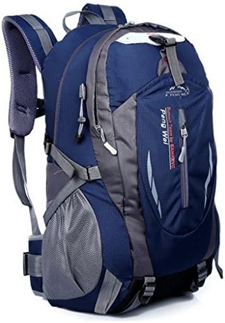 Inoble Large-capacity 36L Outdoor Travel Shoulder Waterproof Backpack Bag for Men and Women Sports Mountaineering (Royal Blue)