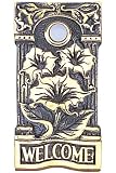 Angels Trumpet Doorbell 5.25hx2.75w Solid Brass