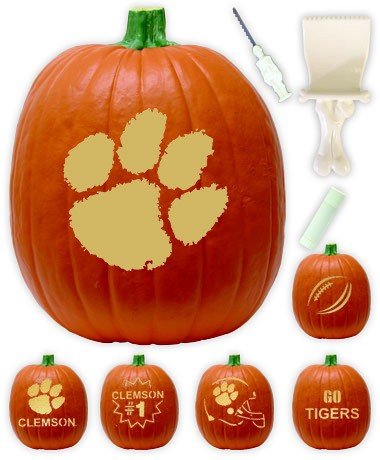 Clemson Tigers Pumpkin Carving Kit
