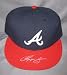 Chipper Jones Autographed Atlanta Braves New Era Hat
