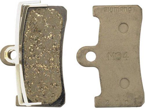 Shimano Disc pad/spring set, XT-M756/5 - resin (M04)