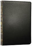 ESV, Single Column Reference Bible (Black, Genuine Leather, Black Letter)
