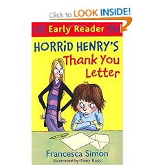 Horrid Henry's Thank You Letter (Early Reader) (HORRID HENRY EARLY READER)