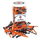 Illinois Fightin Illini 175 IMPR Tee Jar from Team Golf