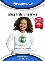 Printworks 8 1/2 x 11 Inch T-Shirt Transfers 10 Sheets (00480)