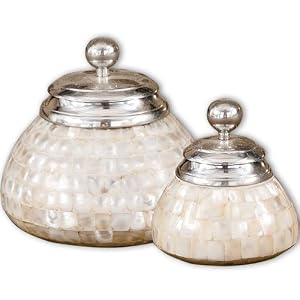 Tellus Canisters Set of 2 by Uttermost