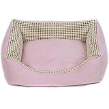 Favorite Ultra Soft Warm Pet Puppy Dog Cat Sleeping Bed with Removable Cushion
