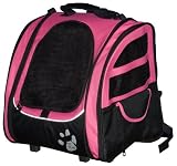  : Pet Gear I-GO2 Traveler Roller Backpack, Pink