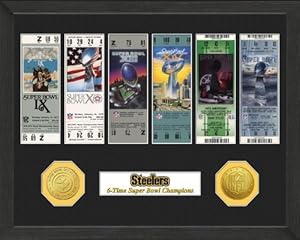 Pittsburgh Steelers Super Bowl Championship Ticket Collection