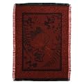 Flora & Fauna Damask Throw
