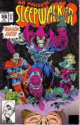 Sleepwalker #25 Invasion Earth! (Land of Broken Dreams, Volume 1)