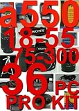 Sony DSLR-a550L 36 Piece Pro Deluxe Kit With Sony DT 18-55mm & Sony 75-300mm ,5 Years warranty +++
