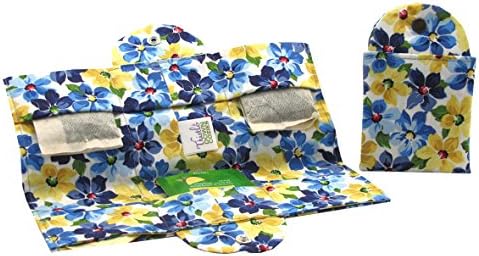 Tea Travel Compartment Wallet (A Sunny Day)