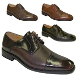 Giorgio Brutini Cap Toe. 4 Eyelet Blucher