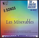 Sing the Hits Of Les Miserables Karaoke Audio CD with Lyric Sheet
