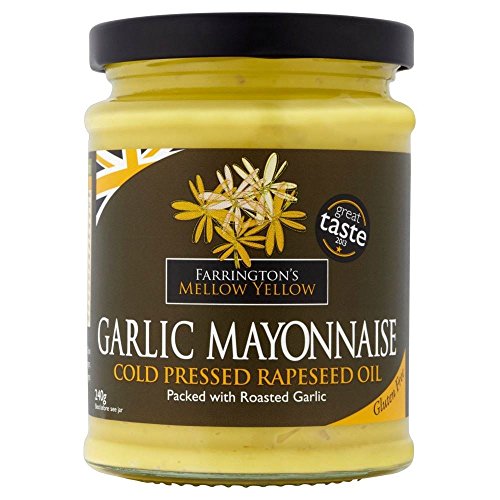 Farringtons Mellow Yellow Garlic Mayonnaise 240g Pack Of 2 by