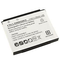 NEW BATTERY FOR LG LGIP-580A CU915 CU920 VU RENOIR