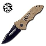 Smith & Wesson CK5D 4.7 Black Blade with Desert Handle