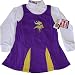 Minnesota Vikings NFL Youth Long Sleeve Cheerleader Halloween Costume 14 L
