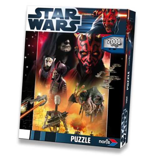 Noris Spiele 606030132 - Star Wars Episode 1 2000 teile Puzzle Sith Preisvergleich