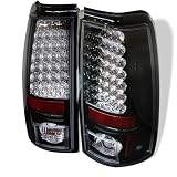 03-06 Chevy GMC Silverado Led Taillights - Black 