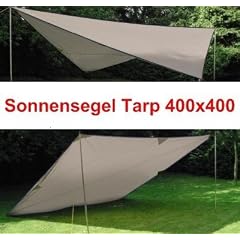 10T Sonnensegel TARP II, beige, 400x400 cm