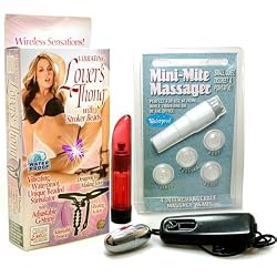 California Exotics / Swedish Erotica Vibrating Lover's Thong Clitoral Stimulator Vibrator Adult Sex Toy Kit