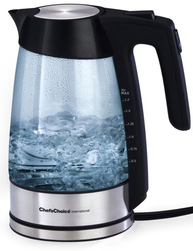 Chef'sChoice 679 Cordless 1-3/4-Quart Electric Glass Kettle