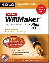 Quicken Willmaker Plus 2009 Edition: Estate Planning Essentials (Book with Software)