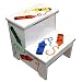 Crayon Storage Stepstool by LC Creations
