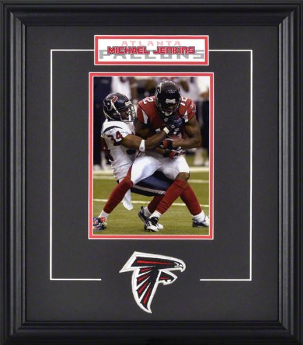 Michael Jenkins Framed 6x8 Photograph with Team Logo & Plate