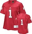 Rutgers Scarlet Knights Women's adidas #1 Fashion Football Jersey