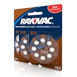 Rayovac hearing aid battery sz312 24ct 24ct (012800512027)