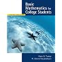 Basic Mathematics for College Students: WITH CD-Rom AND 1pass for Ilrno Tutorial/Tle Labs/Student Resource Center/Mathematicsnow (Tussy and Gustafson)