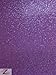 VINYL FAUX FAKE LEATHER SPARKLE GLITTER FABRIC - Purple - 54
